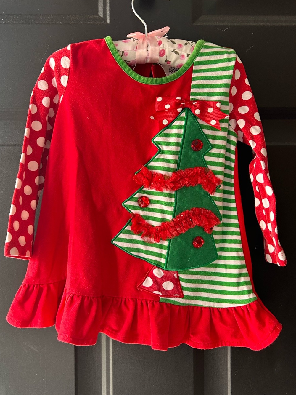 Rare Editions Christmas Top Toddler Size 2T Girls